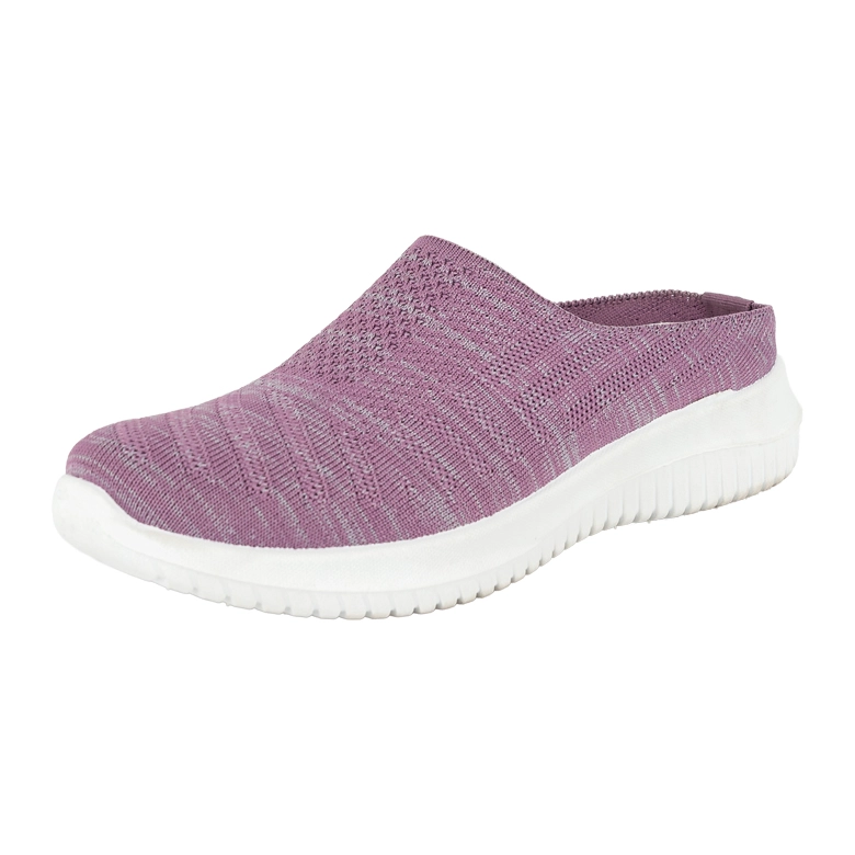 ZAPATILLA SIN TALON ELIZA MORADO ALQUIMIA - 1