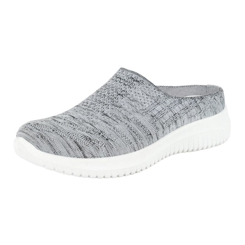 ZAPATILLA SIN TALON ELIZA GRIS ALQUIMIA - 1
