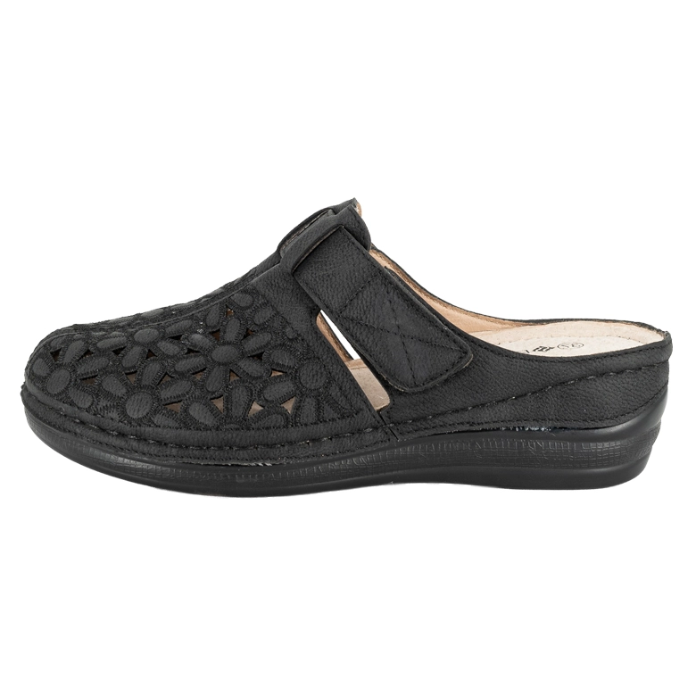 PUNTILLA CONFORT CON VELCRO FABRI NEGRO PASSER - 2