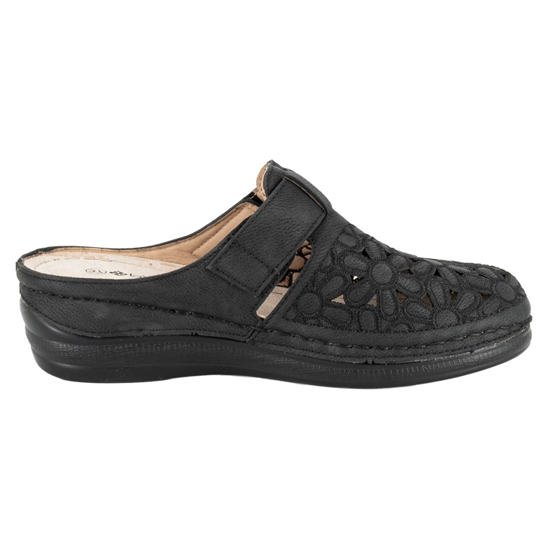 PUNTILLA CONFORT CON VELCRO FABRI NEGRO PASSER - 3