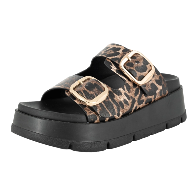 SANDALIA CHUNKY CON PLATAFORMA JULIEN ANIMAL PRINT ALQUIMIA - 1