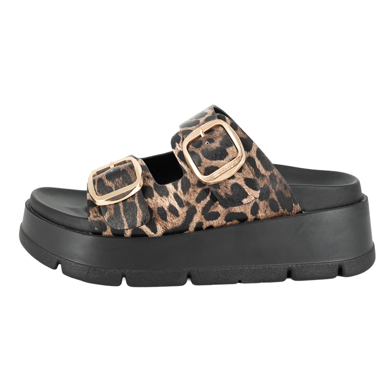 SANDALIA CHUNKY CON PLATAFORMA JULIEN ANIMAL PRINT ALQUIMIA - 2