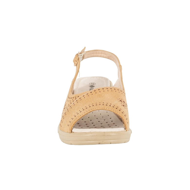 SANDALIA CONFORT AJUSTABLE EMI TOSTADO PASSER - 4