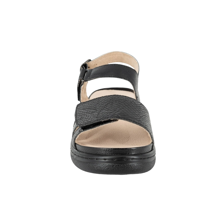 SANDALIA CONFORT AJUSTABLE DEMIR NEGRO PASSER - 4
