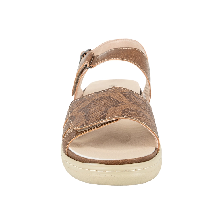 SANDALIA CONFORT AJUSTABLE DEMIR CARAMELO PASSER - 4