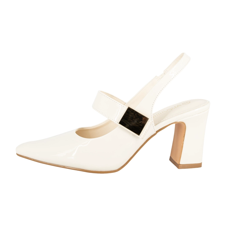 ZAPATO GLAM HUESO CHAROL ALQUIMIA - 2