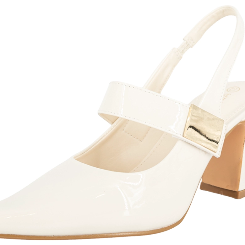 ZAPATO GLAM HUESO CHAROL ALQUIMIA - 5