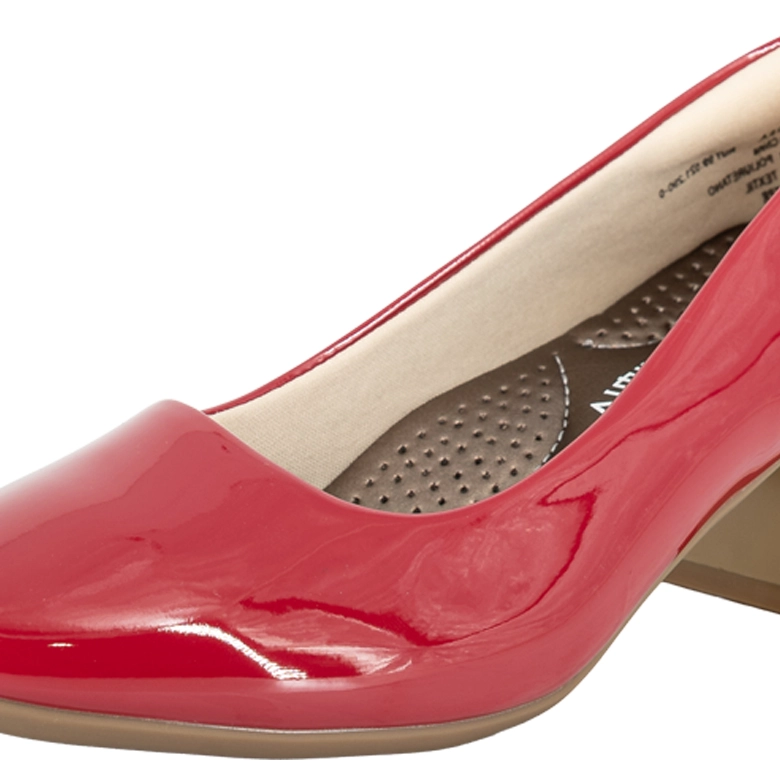 ZAPATO TACON BLOQUE SUZI ROJO ALQUIMIA - 5