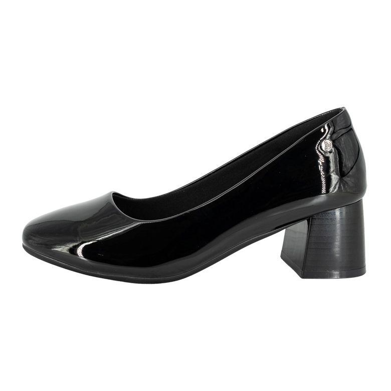 ZAPATO TACON BLOQUE SUZI NEGRO CHAROL ALQUIMIA - 2