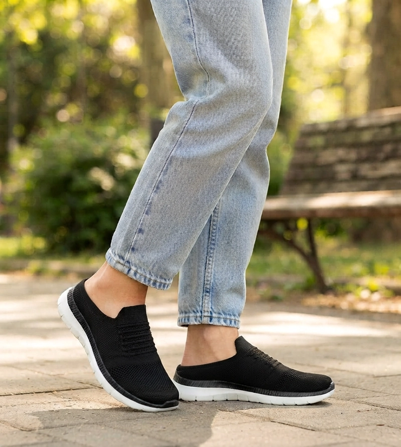 ZAPATILLA SIN TALON XENA NEGRO ALQUIMIA - 6