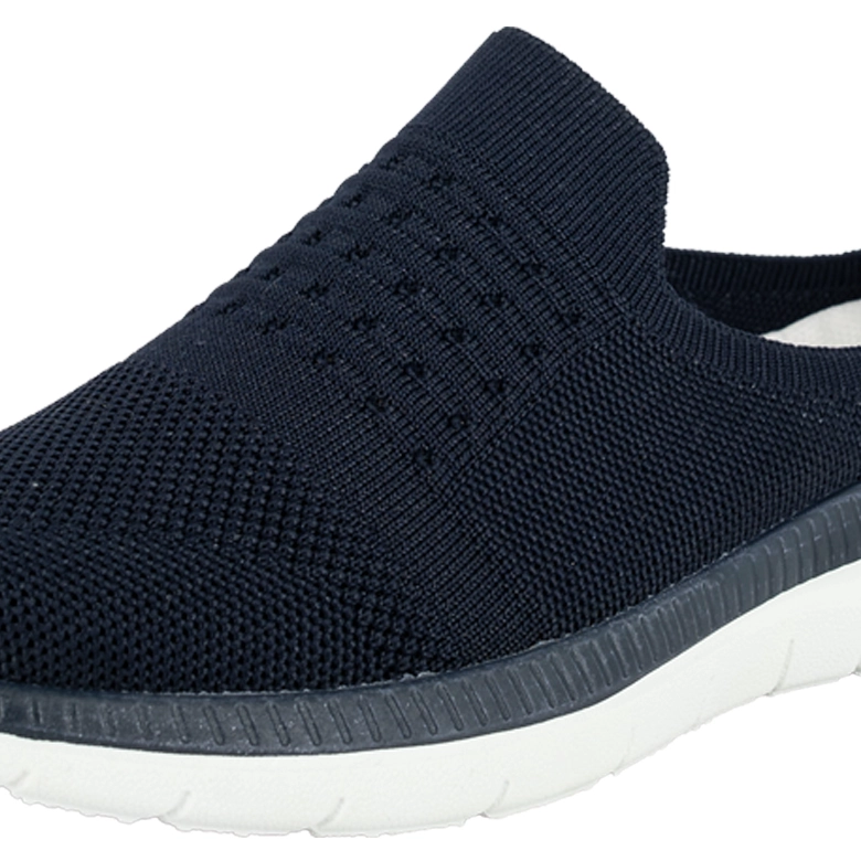 ZAPATILLA SIN TALON XENA AZUL ALQUIMIA - 5
