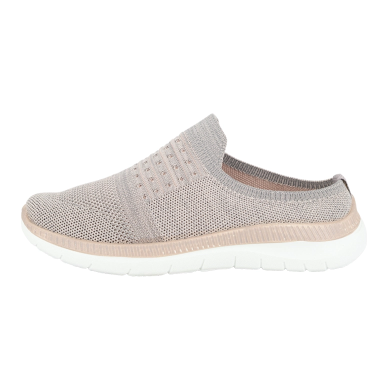 ZAPATILLA SIN TALON XENA TAUPE ALQUIMIA - 2
