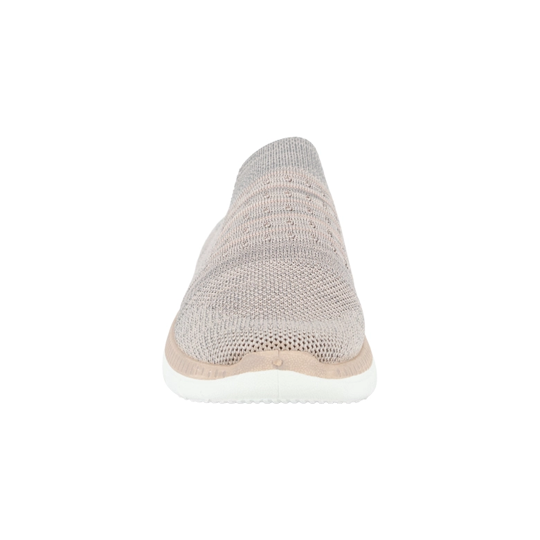 ZAPATILLA SIN TALON XENA TAUPE ALQUIMIA - 4