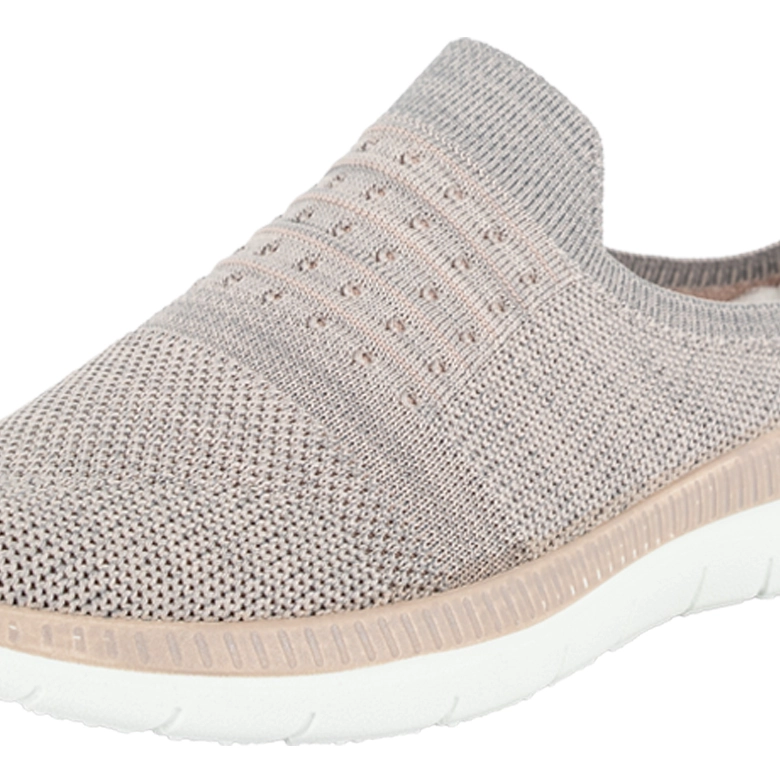 ZAPATILLA SIN TALON XENA TAUPE ALQUIMIA - 5