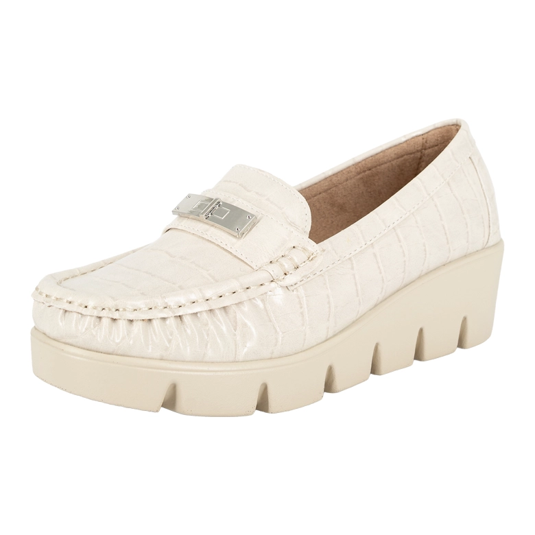 MOCASIN CASUAL ABBEY HUESO ALQUIMIA - 1