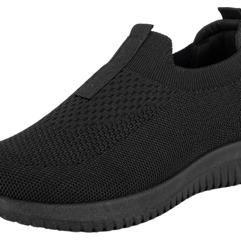 ZAPATILLA DE TELA ELASTICA WADI FULL NEGRO ALQUIMIA - 5