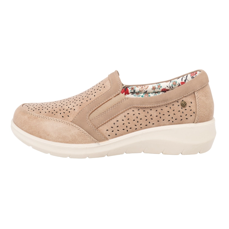 MOCASIN CASUAL CONFORT CON ELASTICO NANI TOSTADO PASSER - 2