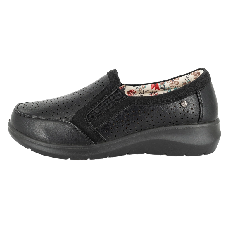 MOCASIN CASUAL CONFORT CON ELASTICO NANI NEGRO PASSER - 2
