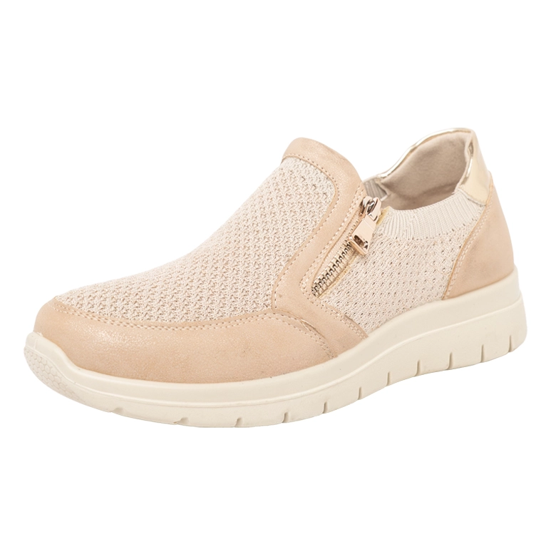 ZAPATILLA CONFORT CASUAL MURAT BEIGE PASSER - 1