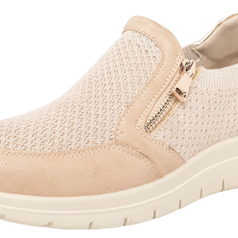 ZAPATILLA CONFORT CASUAL MURAT BEIGE PASSER - 5
