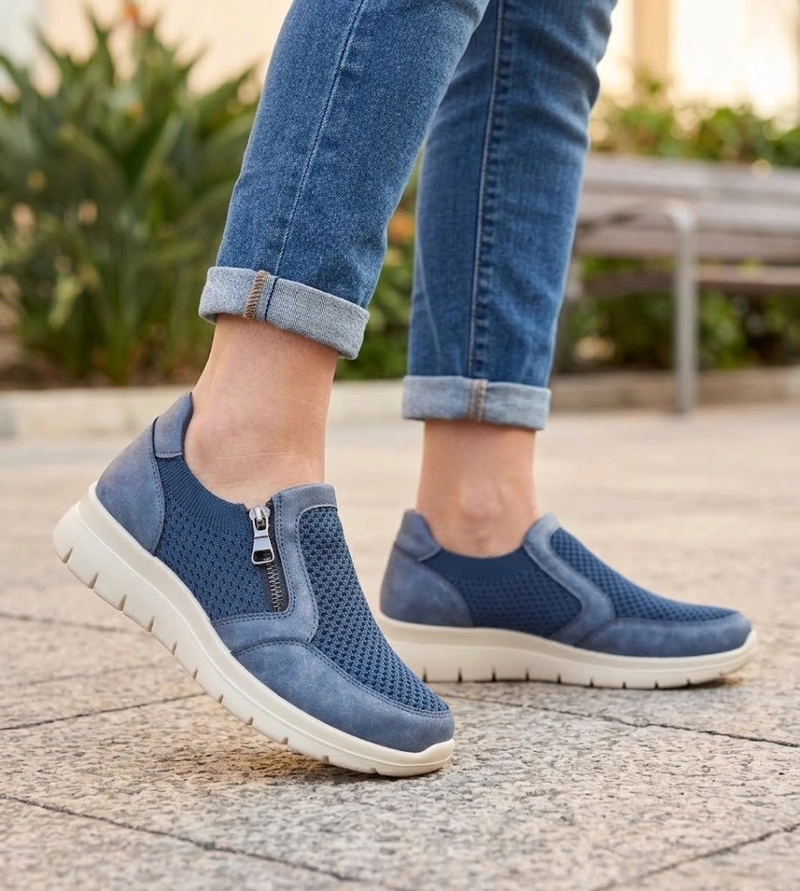 ZAPATILLA CONFORT CASUAL MURAT AZUL PASSER - 6
