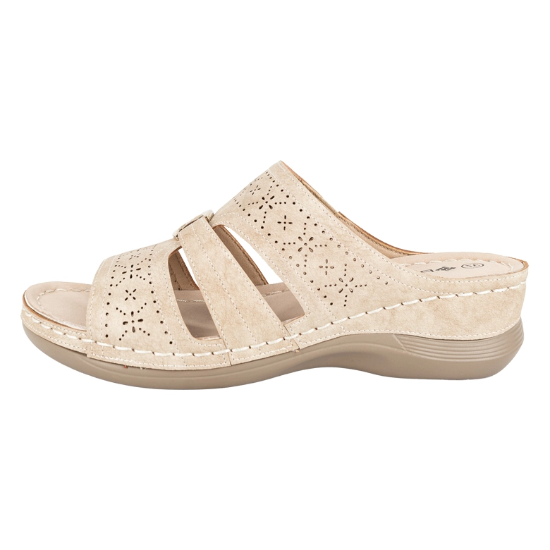 SANDALIA CONFORT SCALO BEIGE PASSER - 2