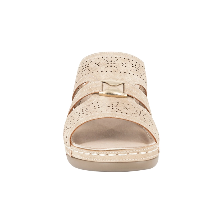 SANDALIA CONFORT SCALO BEIGE PASSER - 4