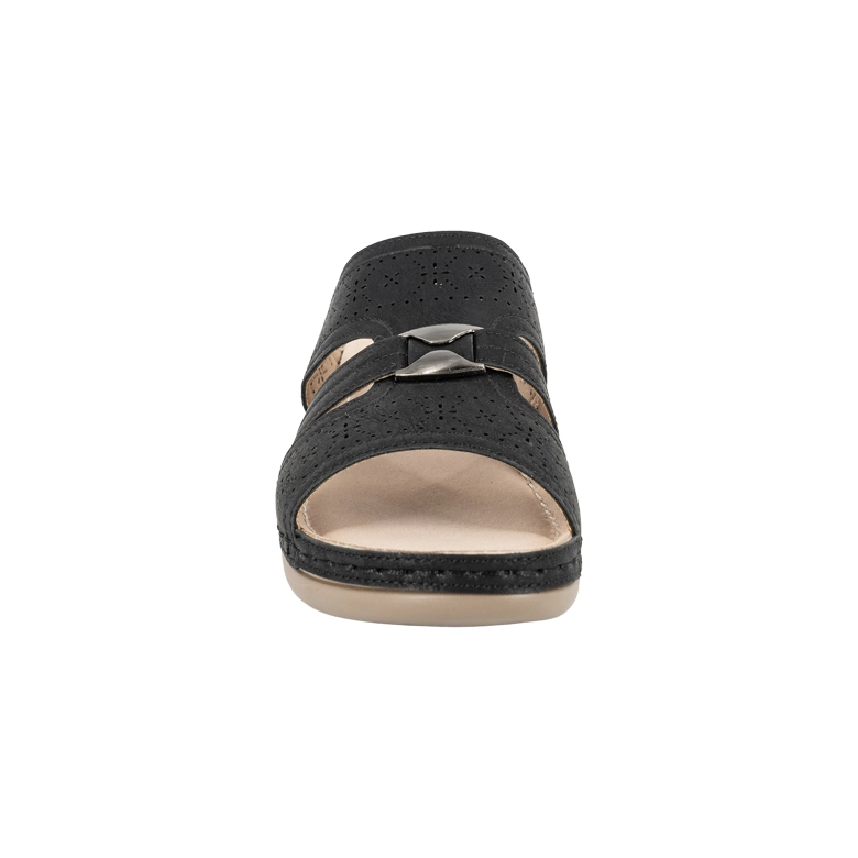 SANDALIA CONFORT SCALO NEGRO PASSER - 4