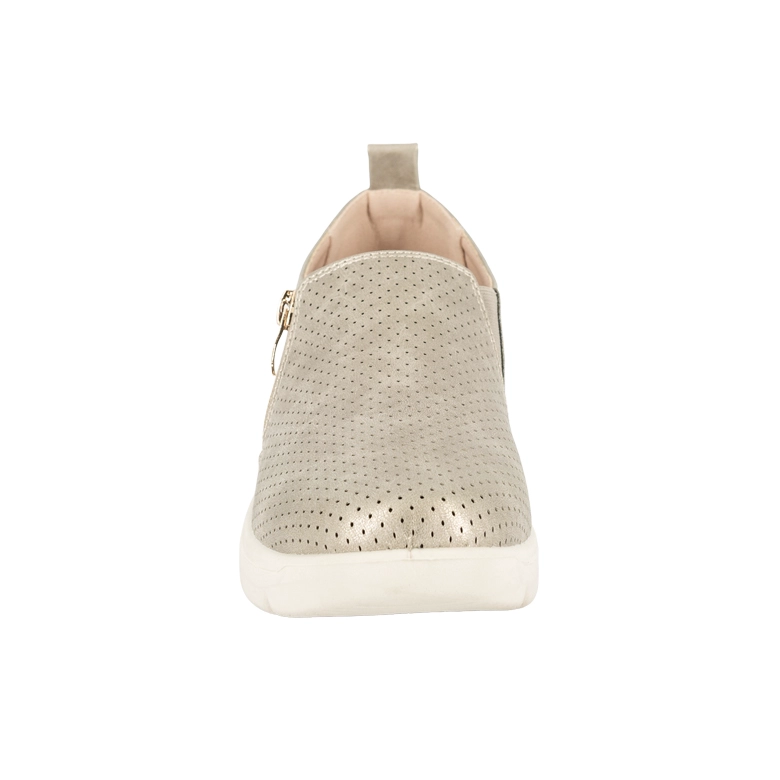 ZAPATILLA CONFORT CASUAL FAYET DORADO PASSER - 4