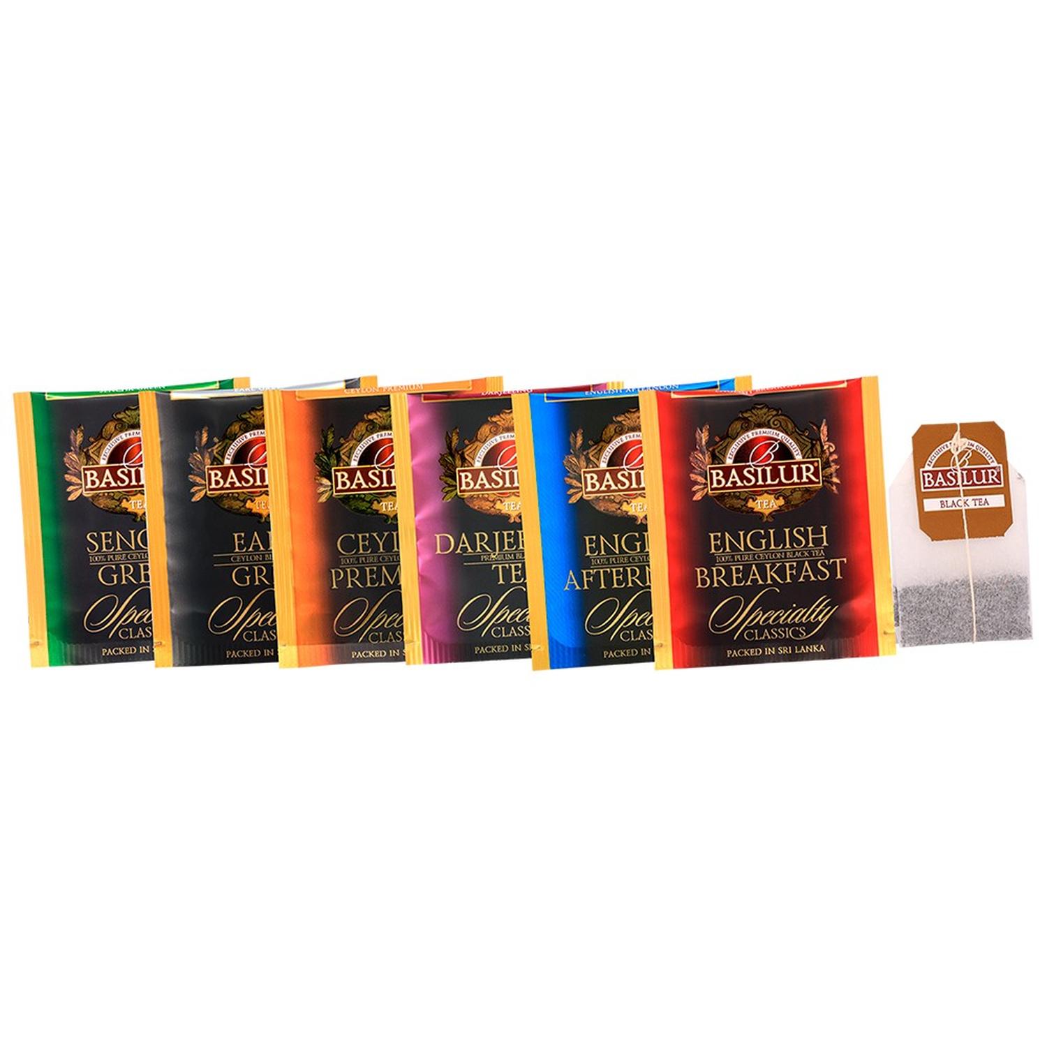 TE CLASSIC SURTIDO COFRE LATA 60 BOLSAS - BASILUR - 2