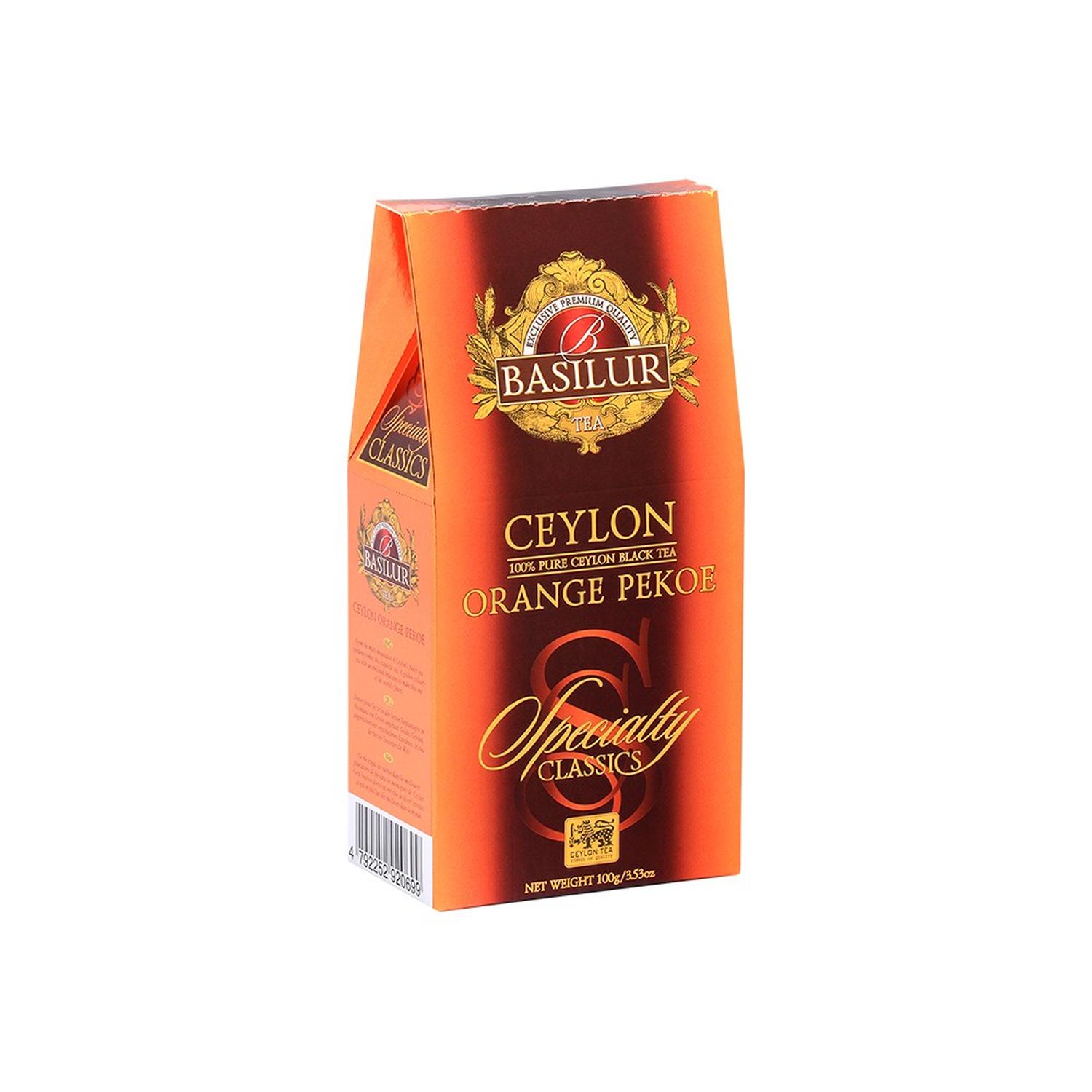 TE NEGRO ORANGE PEKOE 100 GR - BASILUR - 2