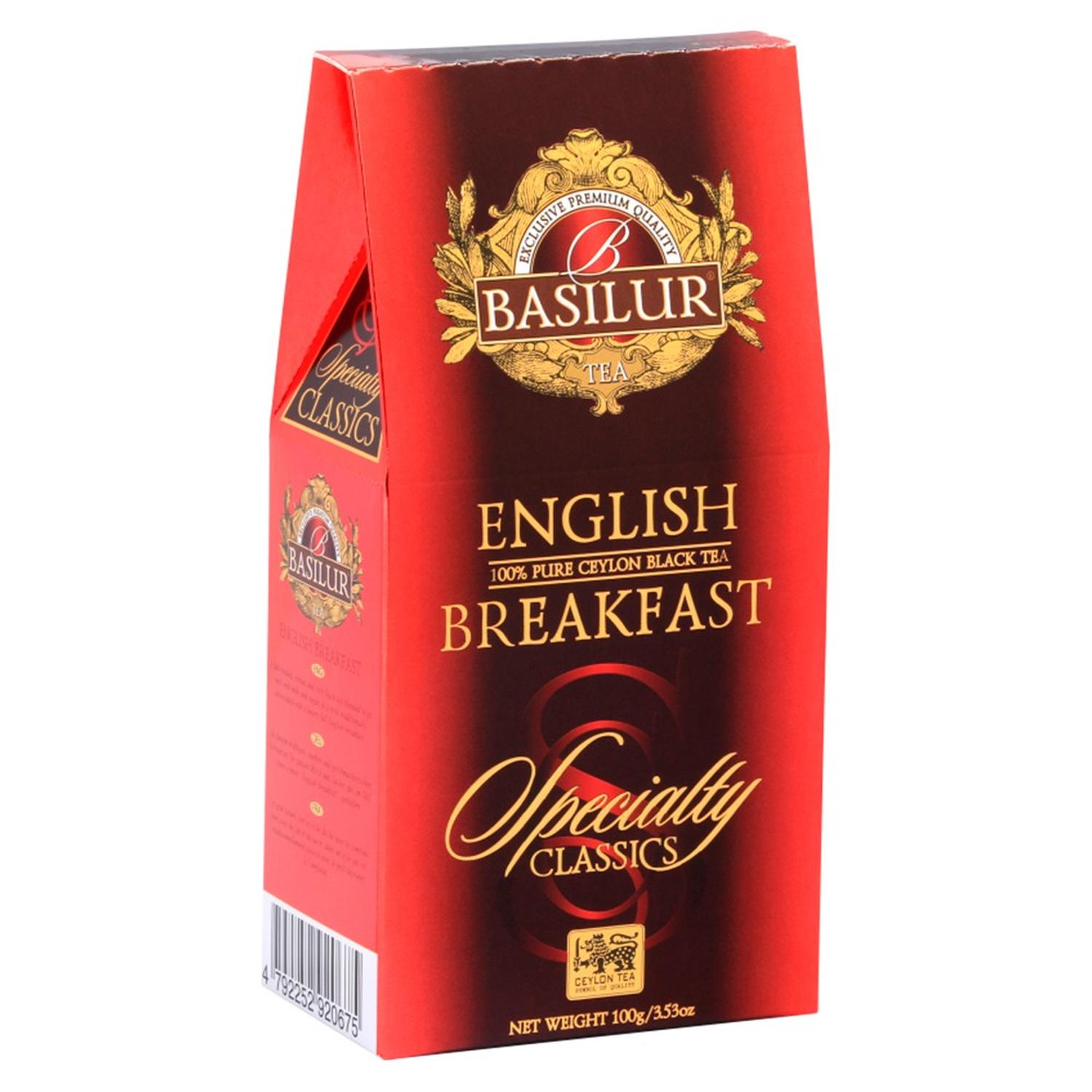 INFUSION TE BASILUR CLASSICS ENGLISH BREAKFAST HOJA - 1