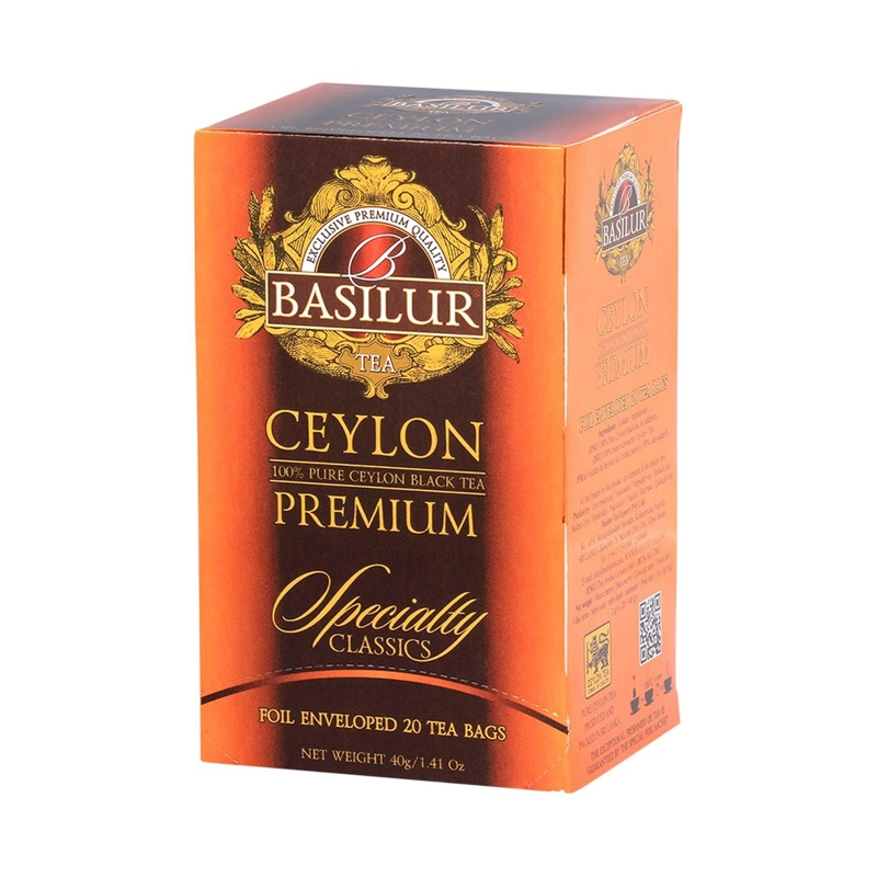 TE CLASSIC CEYLON ORANGE PEKOE 25 BOLSITAS - BASILUR - 1