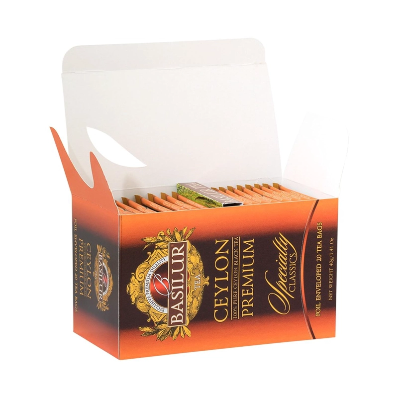 TE CLASSIC CEYLON ORANGE PEKOE 25 BOLSITAS - BASILUR - 2
