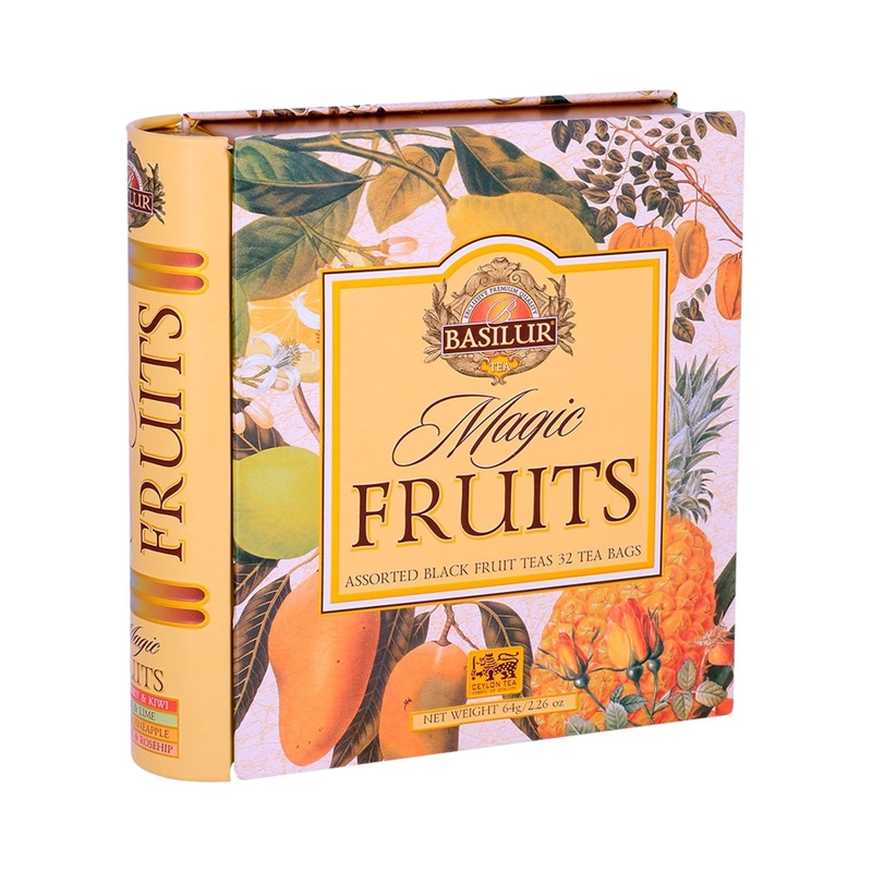 LIBRO TE FRUTAS 32 BOLSAS - BASILUR - 1