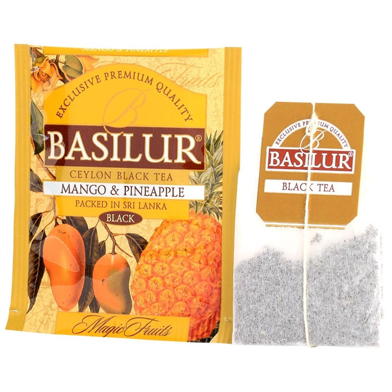 TE FRUTAS MANGO PINA 25 BOLSITAS - BASILUR - 2