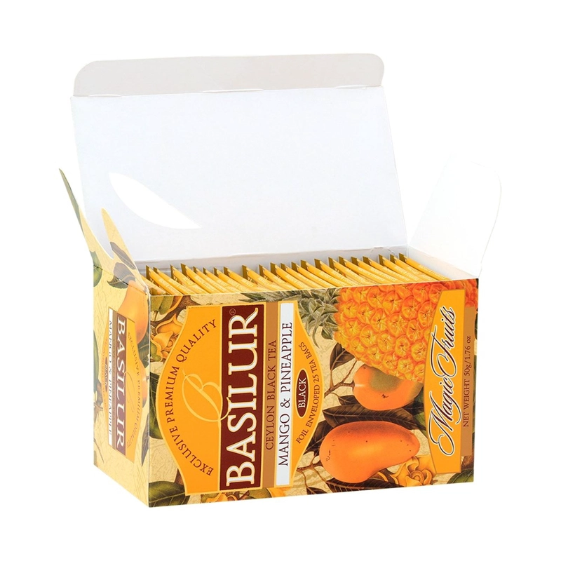 TE FRUTAS MANGO PINA 25 BOLSITAS - BASILUR - 3