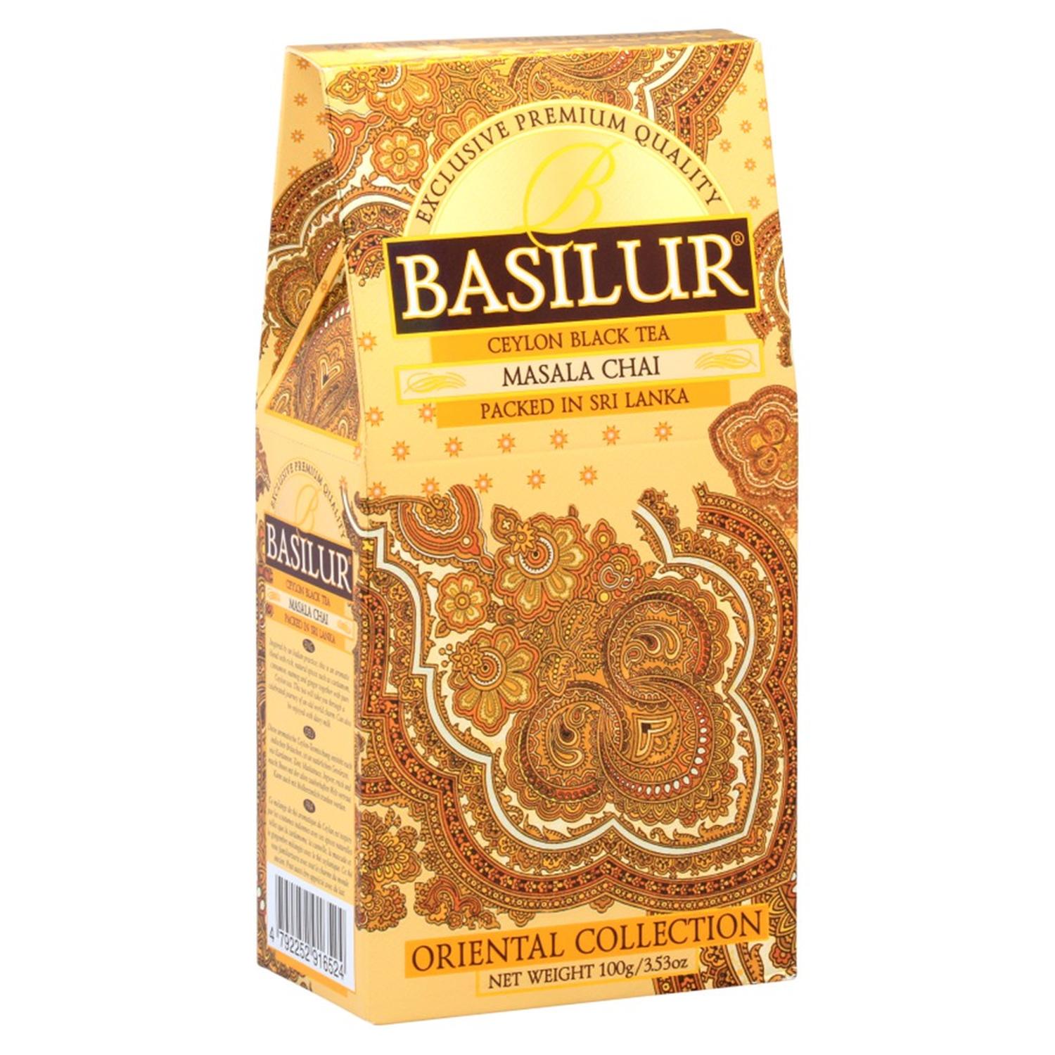 INFUSION TE BASILUR 100 GR ORIENTAL MASALA CHAI HOJA - 1
