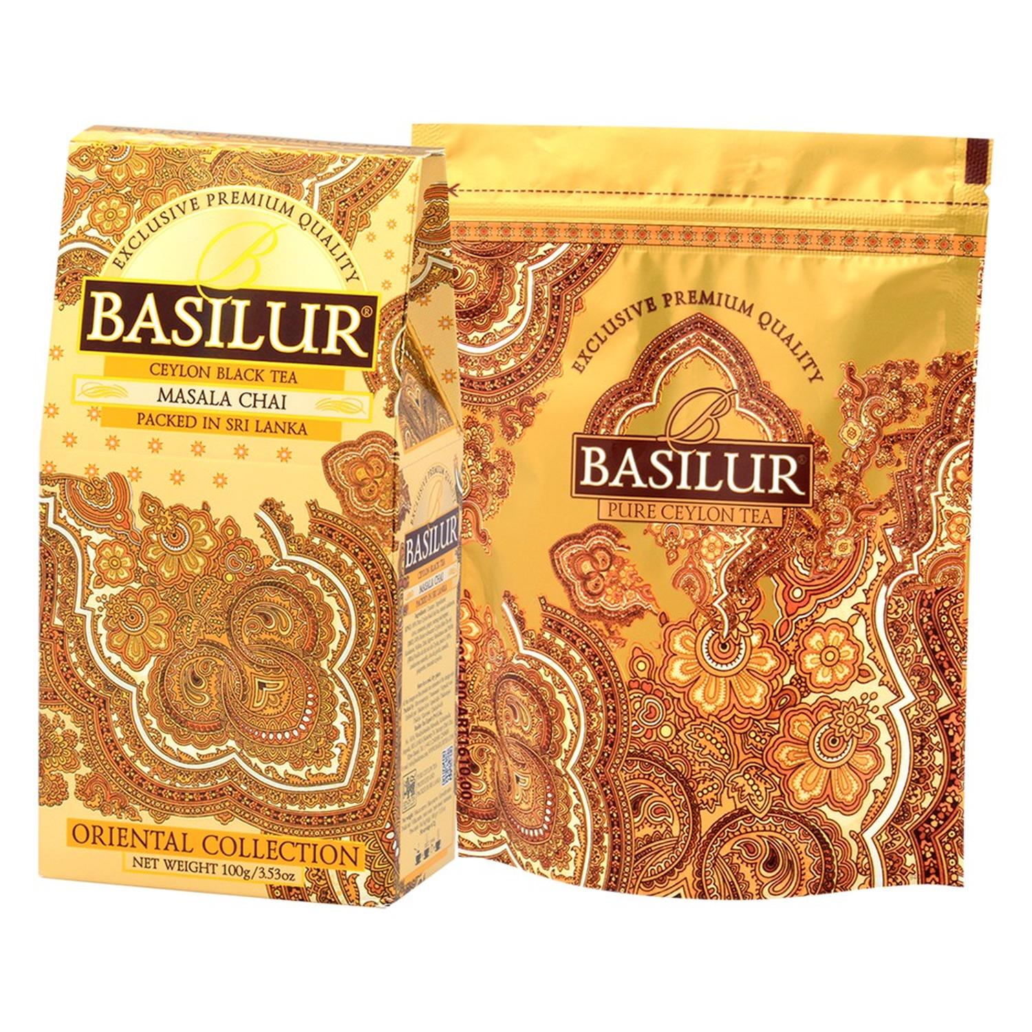 INFUSION TE BASILUR 100 GR ORIENTAL MASALA CHAI HOJA - 4