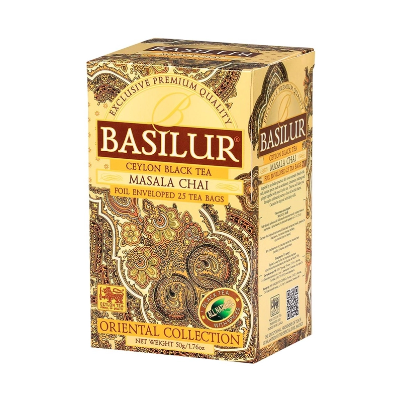 TE ORIENTAL MASALA CHAI 25 BOLSAS - BASILUR - 1