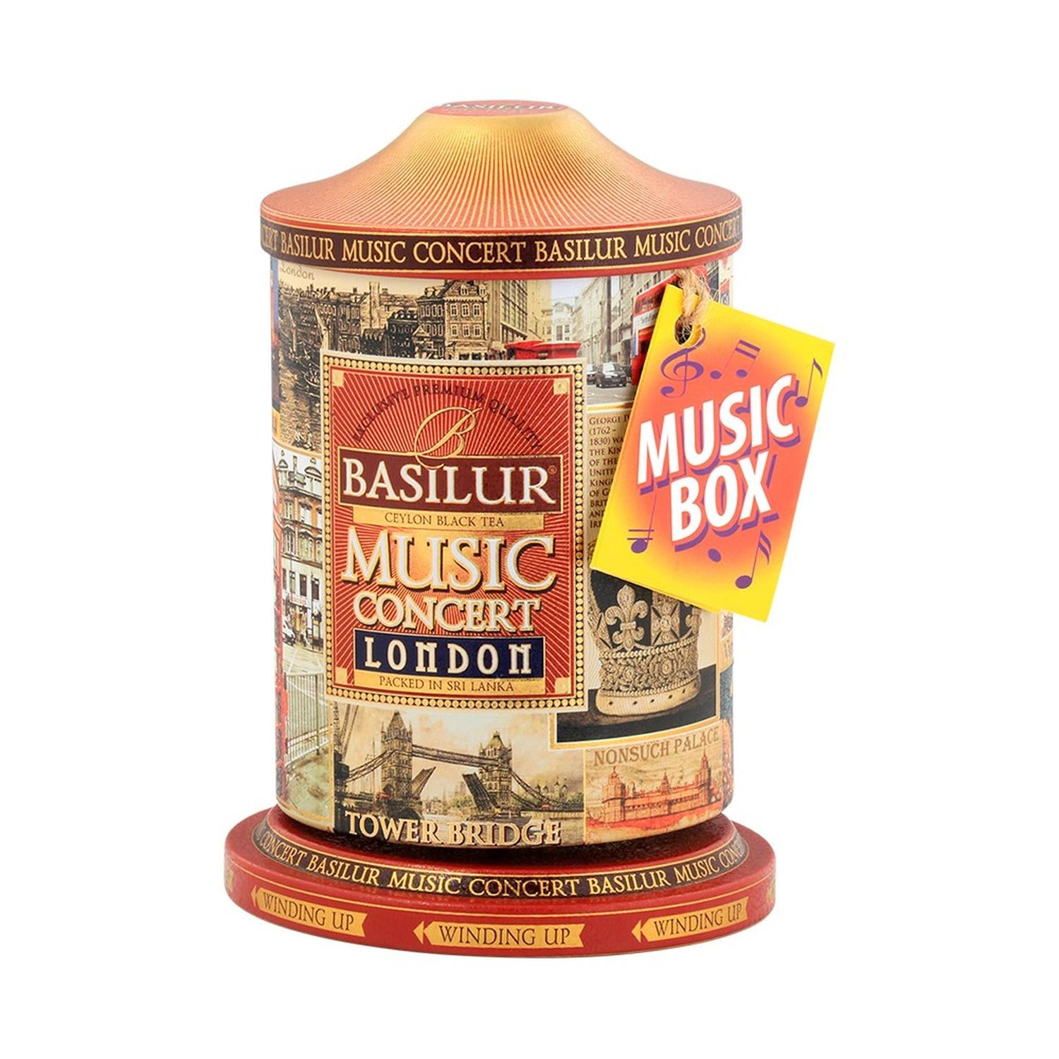 TE MUSIC NEGRO CHOCOLATE BERGAMOTA LONDON 20 PIRAMIDES - BASILUR - 2