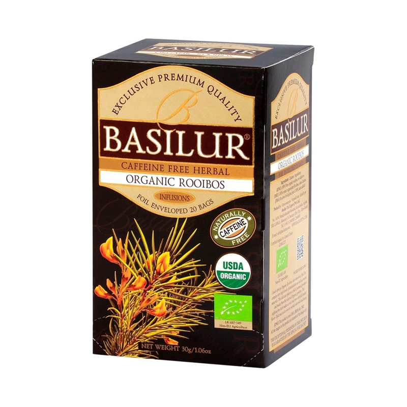 ROOIBOS ORGANICO 20 BOLSAS - BASILUR - 1