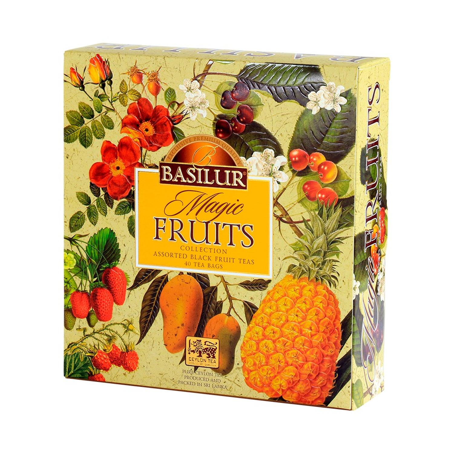 TE FRUTAS SURTIDO 40 BOLSITAS - BASILUR - 1