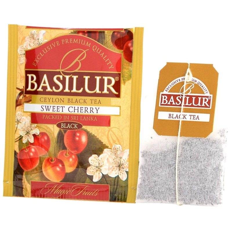TE FRUTAS CEREZAS DULCES 20 BOLSAS - BASILUR - 2