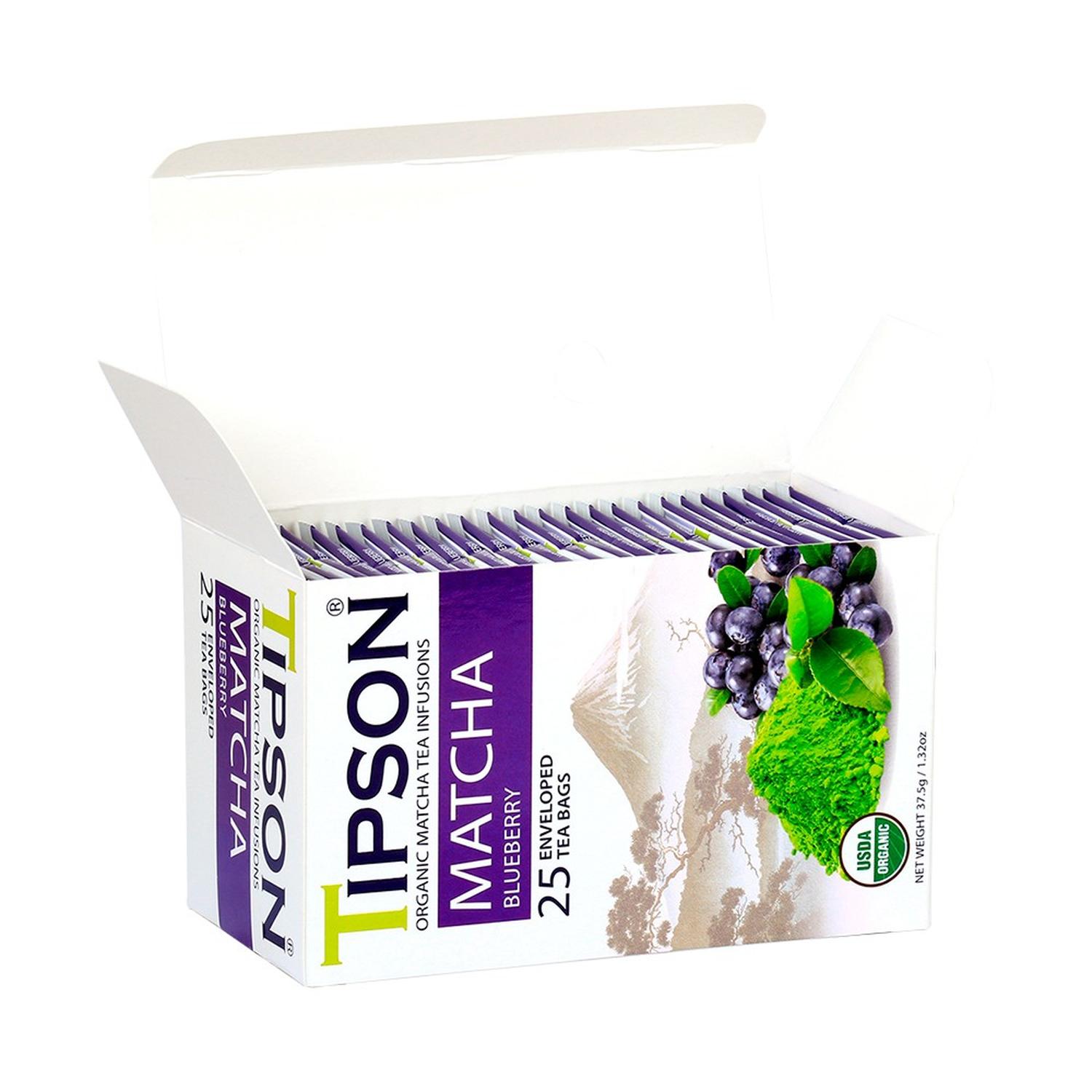 MATCHA ARANDANO 25 BOLSAS - TIPSON - 2