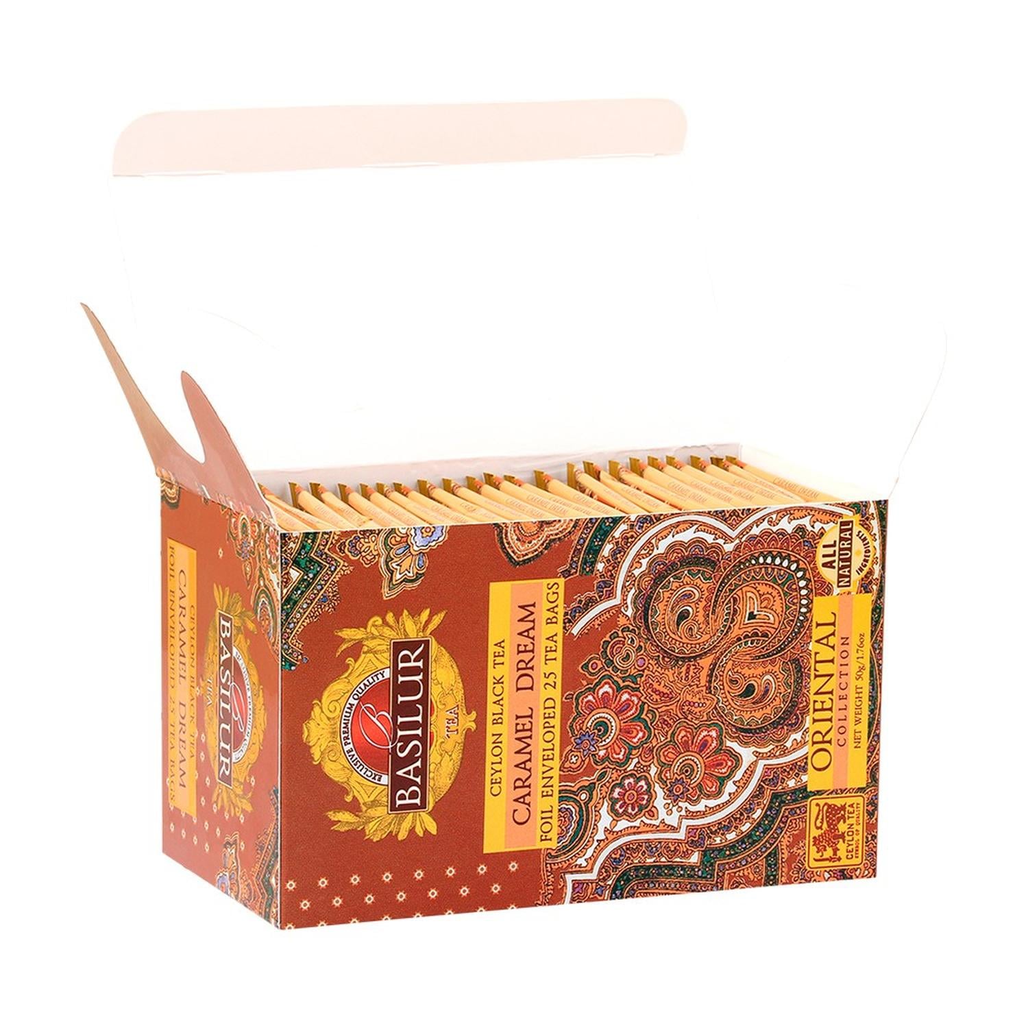 TE NEGRO CEYLAN CON CARAMELO 25 BOLSAS - BASILUR - 2