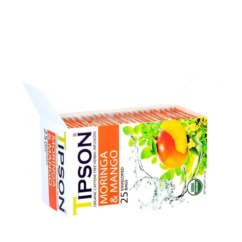MORINGA CON MANGO 25 BOLSAS - TIPSON - 3