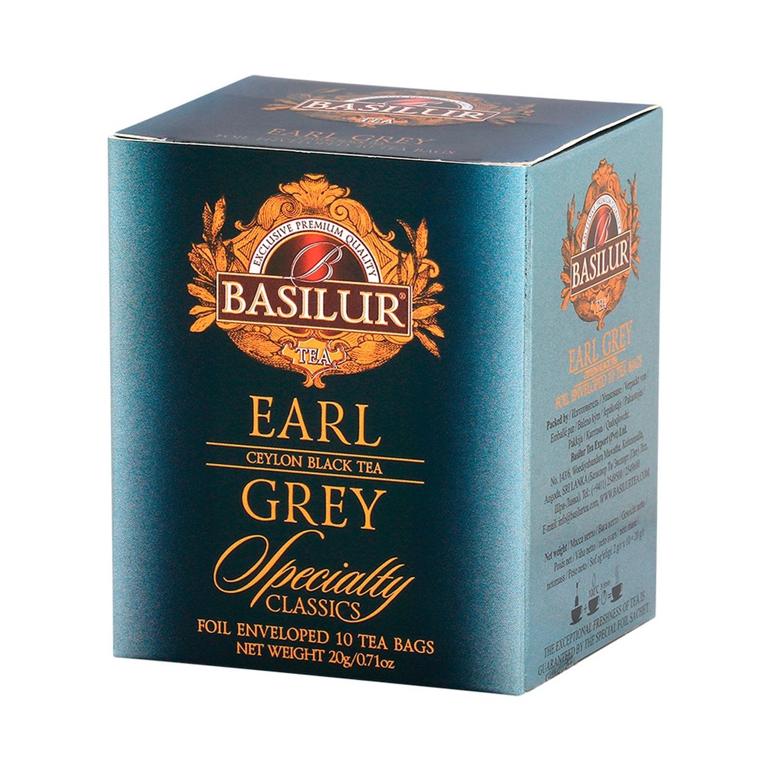 TE CLASSIC EARL GRAY 10 BOLSITAS - BASILUR - 1