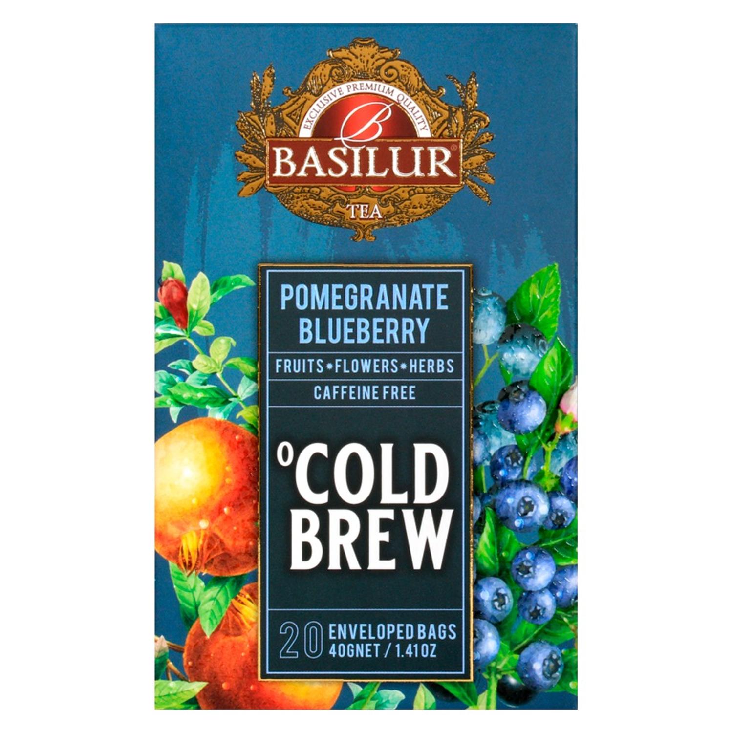 COLD BREW GRANADA Y ARANDANO 20 BOLSAS - BASILUR - 3