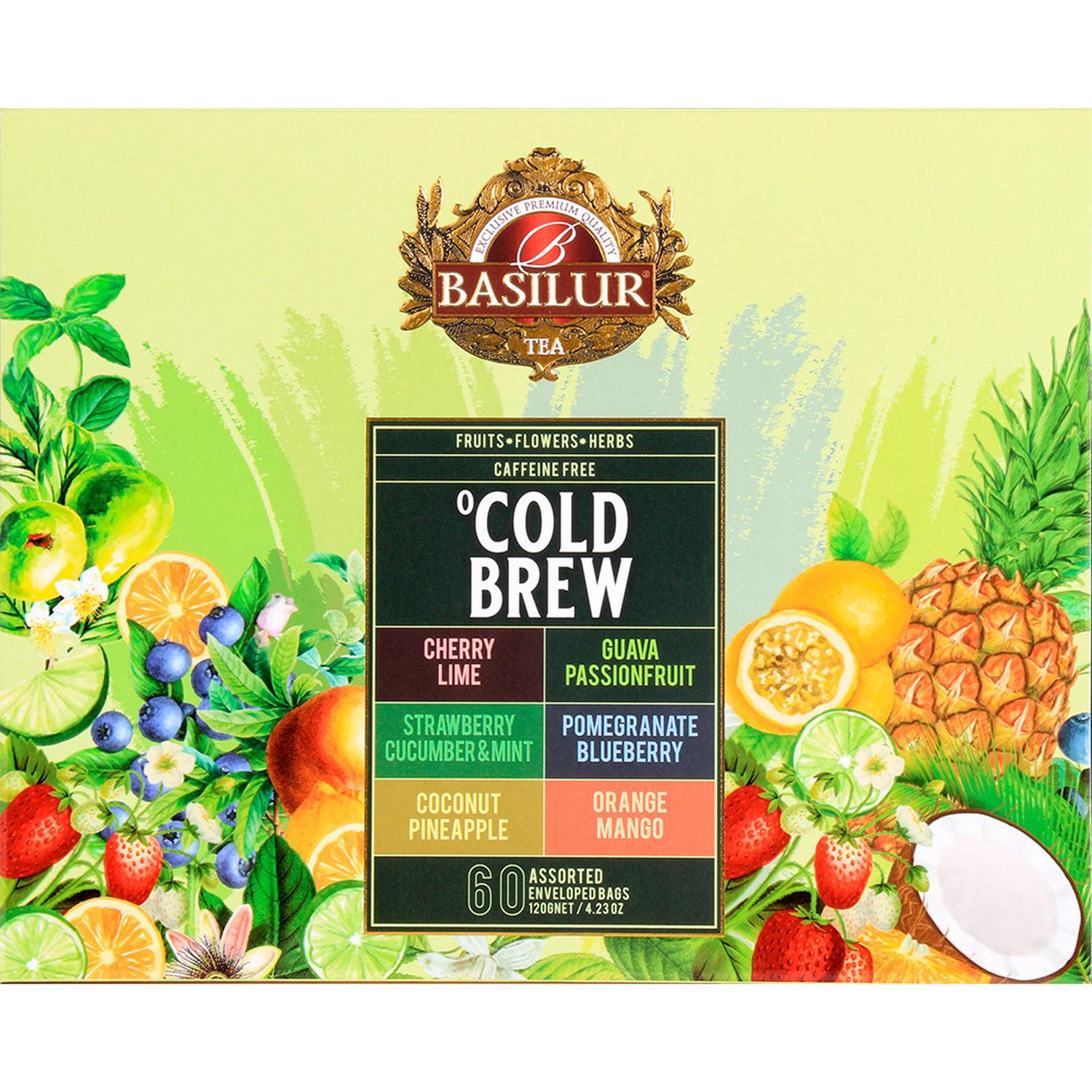 INFUSIONES DE FRUTAS Y HIERBAS COLD BREW 60 BOLSAS - BASILUR - 2